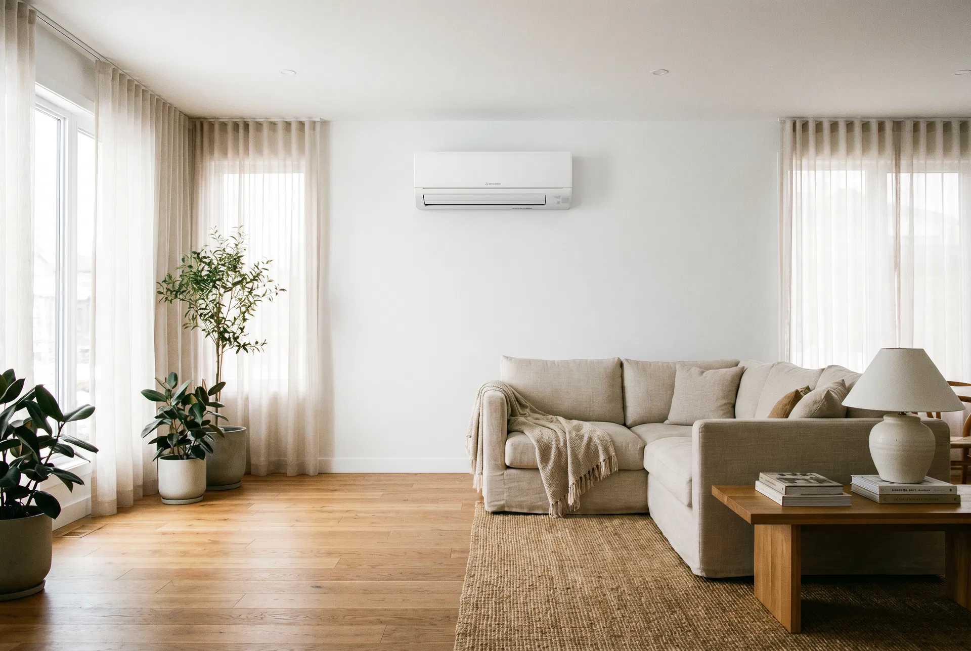 Ductless mini-split installation by Dixie Comfort HVAC in St. George, Utah